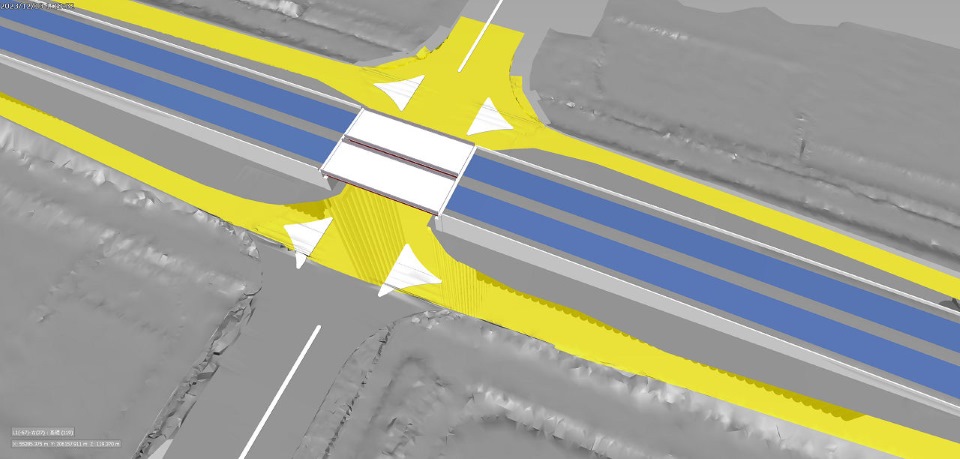4D施工ステップモデル作成