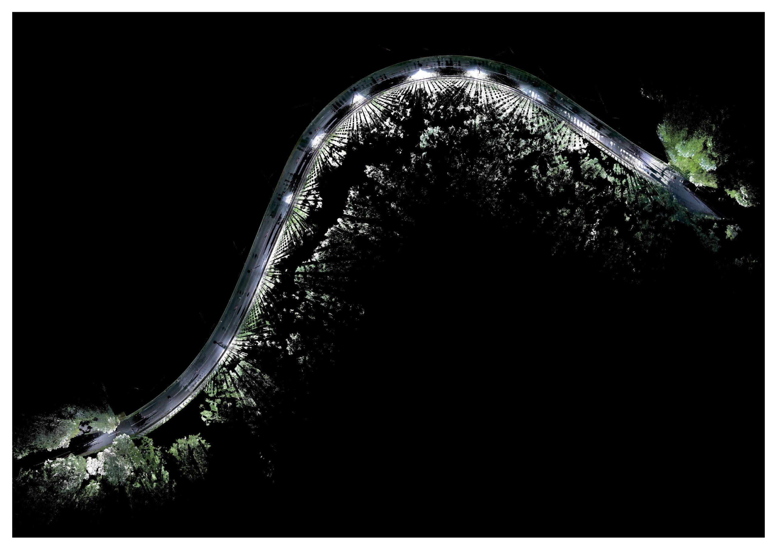 3Dレーザースキャナ技術を利用したシェッド調査